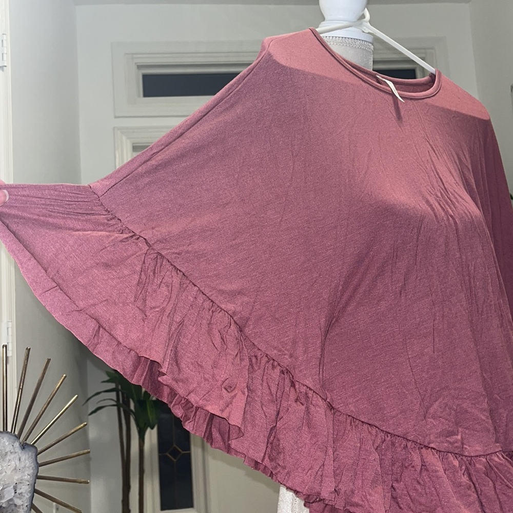 42 Pops Poncho Style Top M - Picture 3 of 8